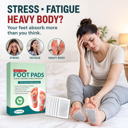 Organic Natural ingredients Detox Foot Pads for Body (pack of 10)