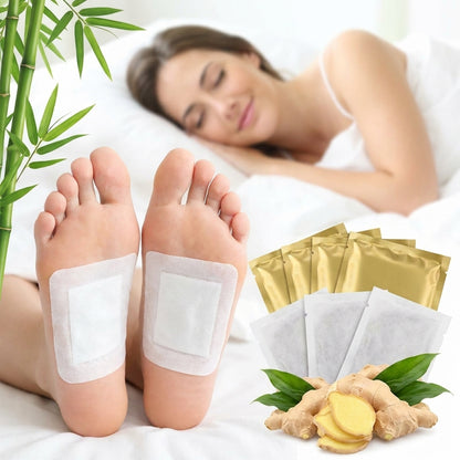 Organic Natural ingredients Detox Foot Pads for Body (pack of 10)